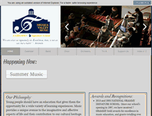 Tablet Screenshot of neuquamusic.org